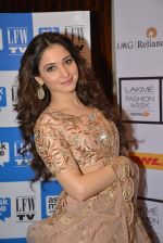 Tamannaah Bhatia at Payal Singhal Show at Lakme Fashion Week 2015 Day 4 on 21st March 2015